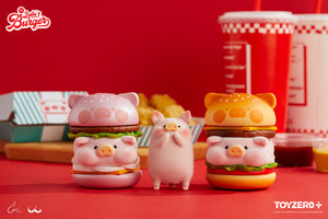 Lulu The Piggy Burger - Pink