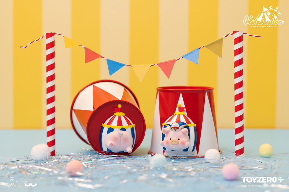 LuLu The Piggy Celebration - Circus 3D Magnet