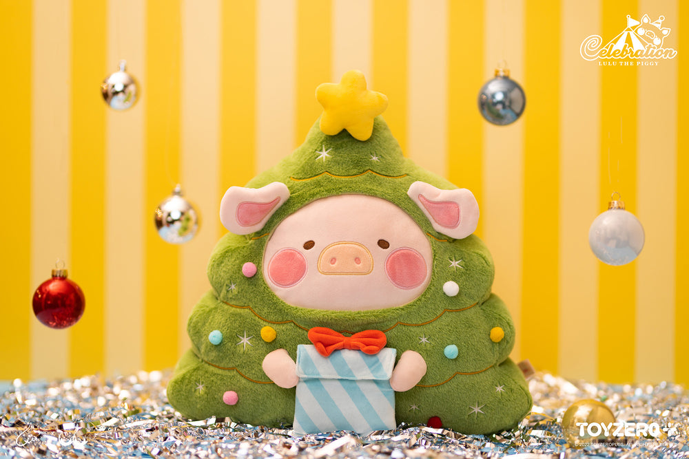 LuLu The Piggy Christmasland - 40cm Plush Cushion
