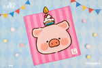 罐頭豬 LuLu 歡樂時光 - 生日蛋糕手帕