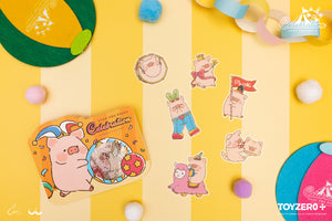 
            
                Load image into Gallery viewer, LuLu The Piggy Celebration - Sticker Pack
            
        