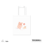 LuLu The Piggy Run - Tote Bag