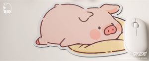 
            
                Load image into Gallery viewer, LuLu The Piggy Mouse Pad (Eating/Sleeping)
            
        