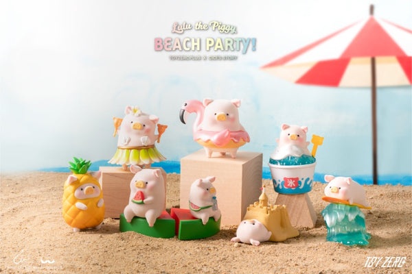 LuLu Beach Party Plush Keychain - Lemon – Strangecat Toys