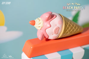 罐頭豬LuLu 陽光派對系列冰淇淋車場景組