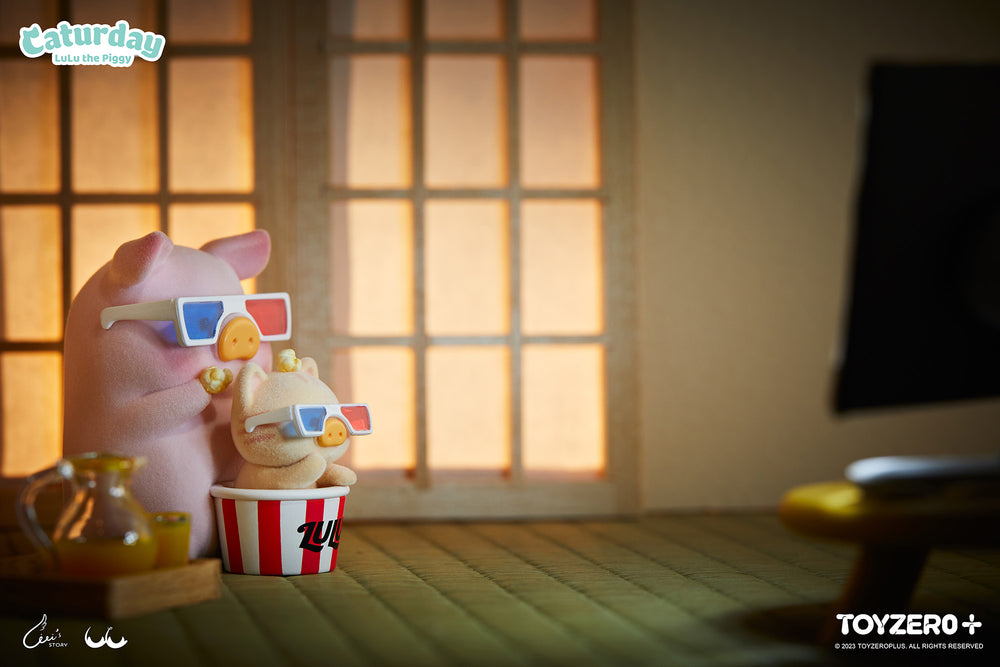 罐頭豬LuLu經典系列3  - 豬咪的休閒日系列盲盒