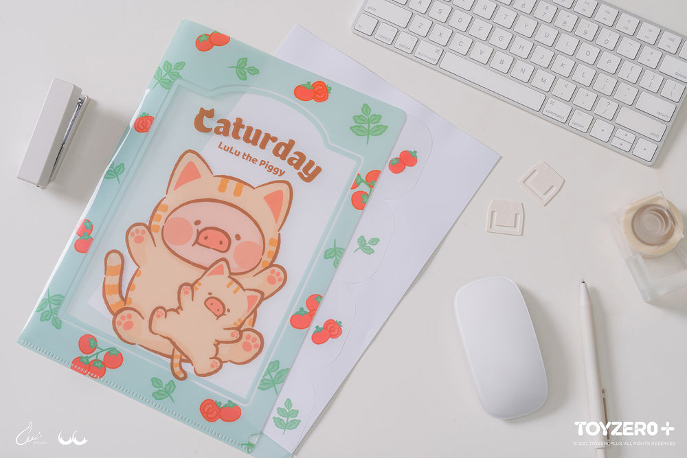 
            
                Load image into Gallery viewer, LuLu The Piggy Caturday - Five-Layer File
            
        