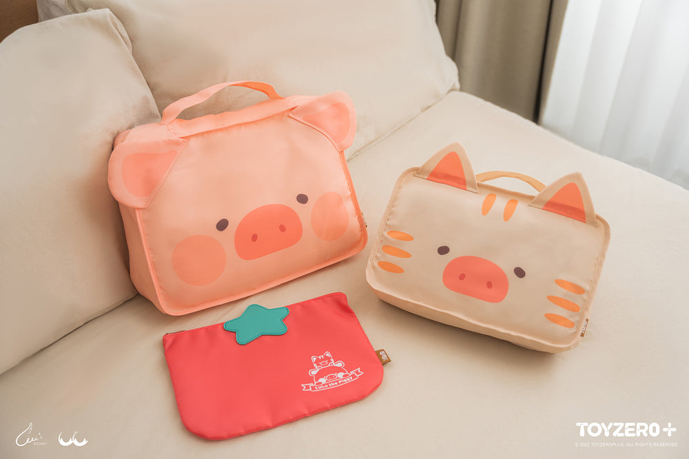 
            
                Load image into Gallery viewer, LuLu The Piggy Caturday - Clothes Bag
            
        