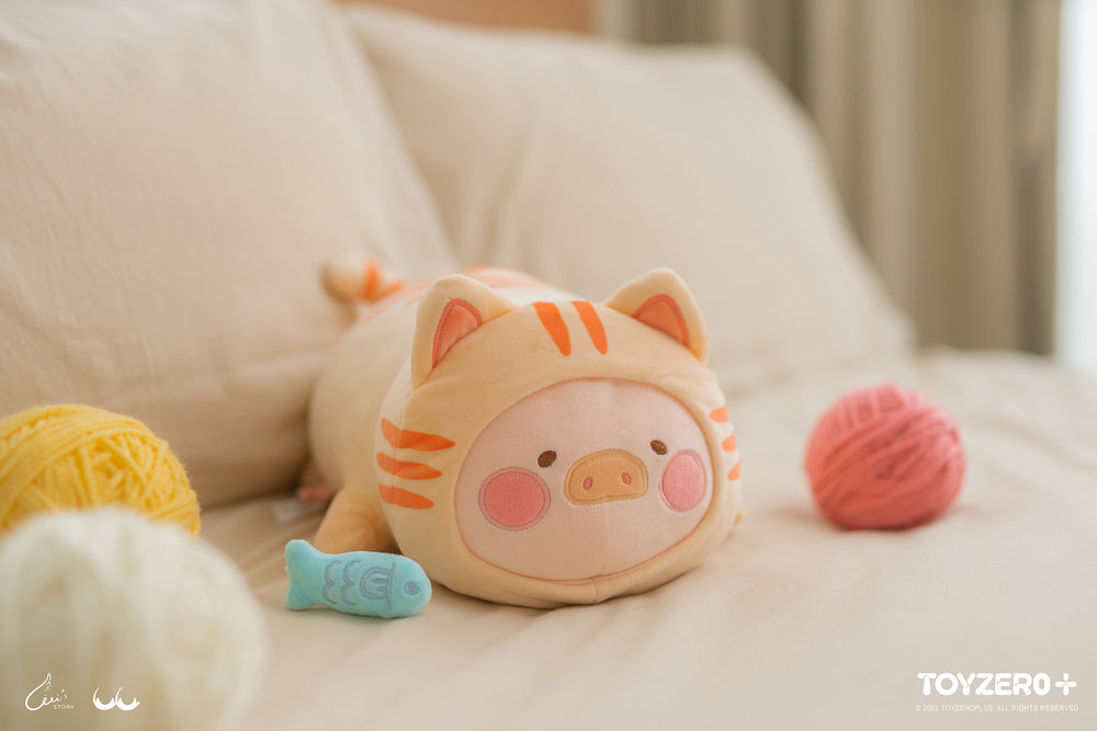 
            
                Load image into Gallery viewer, LuLu The Piggy Caturday - LuLu 25cm Plush Toy
            
        