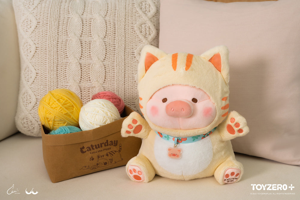 
            
                Load image into Gallery viewer, LuLu The Piggy Caturday - LuLu 30cm Plush Toy
            
        