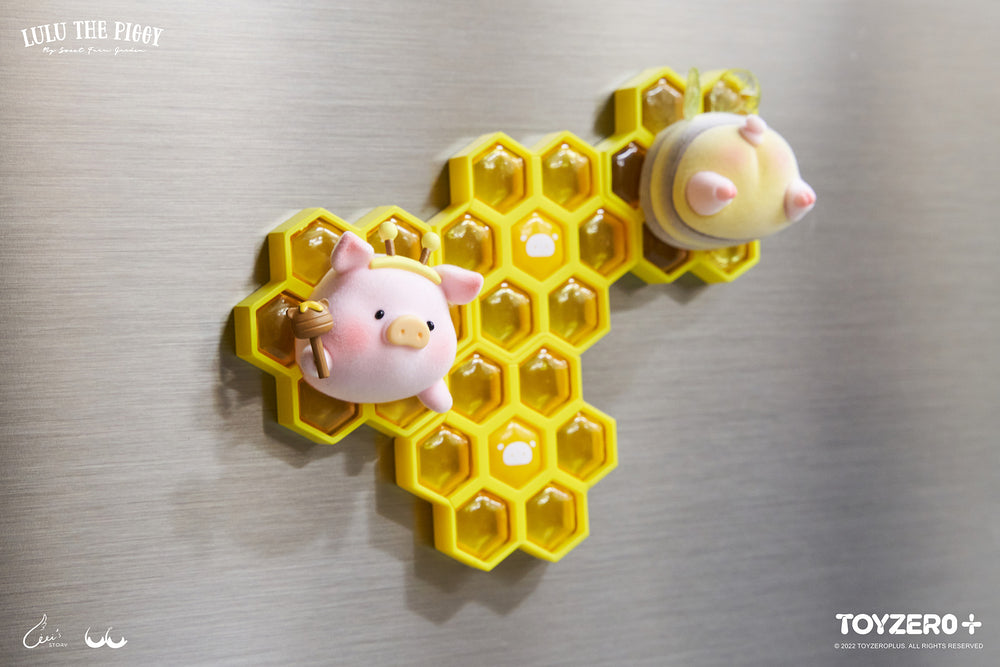 LuLu The Piggy Farmer - 3D Magnet