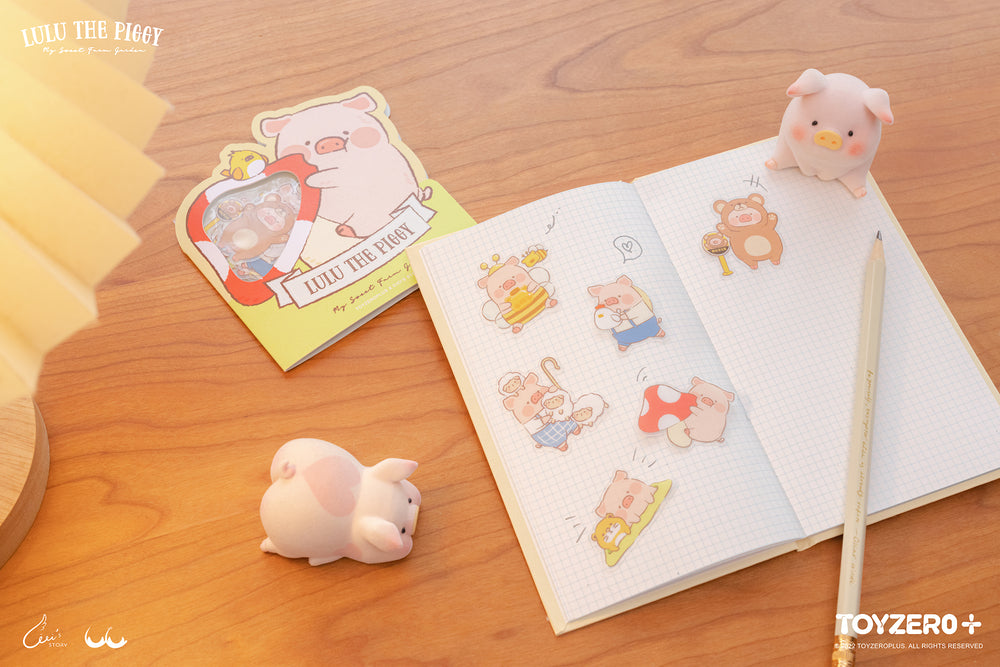 
            
                Load image into Gallery viewer, LuLu The Piggy Farmer -  Sticker Pack
            
        